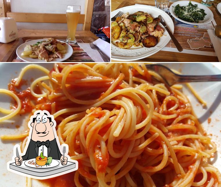 Cibo al Rifugio Paion