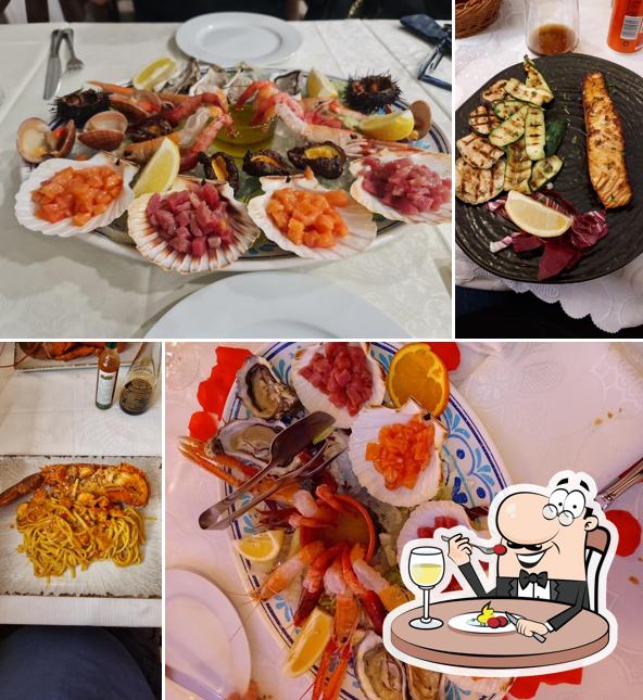 Antipasto al Ristorante Alganera