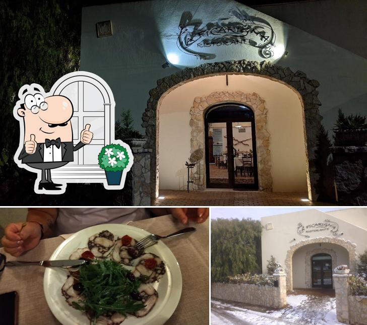 Ristorante la Ficarigna si caratterizza per la esterno e cibo