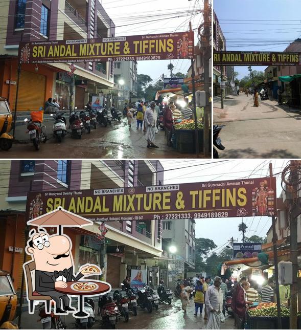 The exterior of Sri Andal Mixture Shop