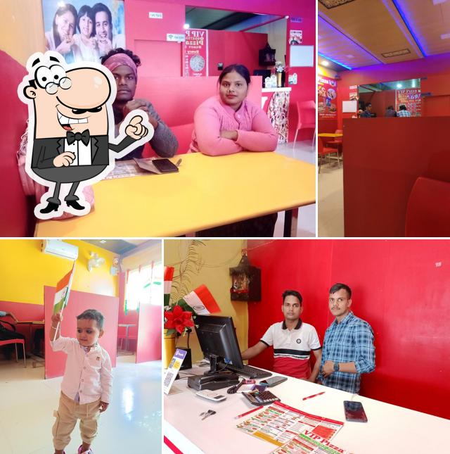 The interior of VIP Pizza Mau