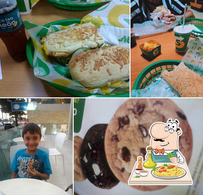 Comida em Subway