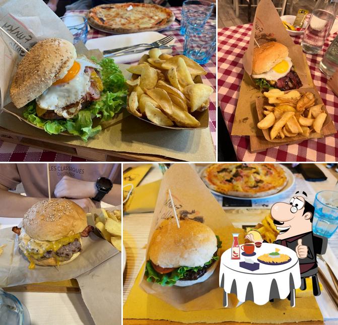Prenditi un hamburger a Funky&Sale