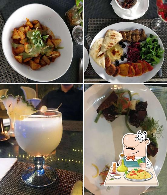 Food at Go with the Flow Restaurant and Bar