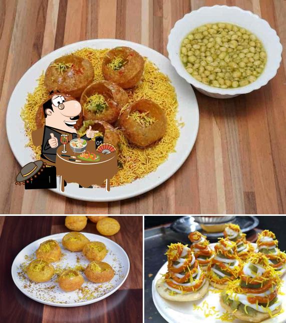 Meals at Jain shree Panipuri(special chocolate Puri)