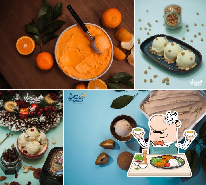 Food at Balkrishna Ice Creams