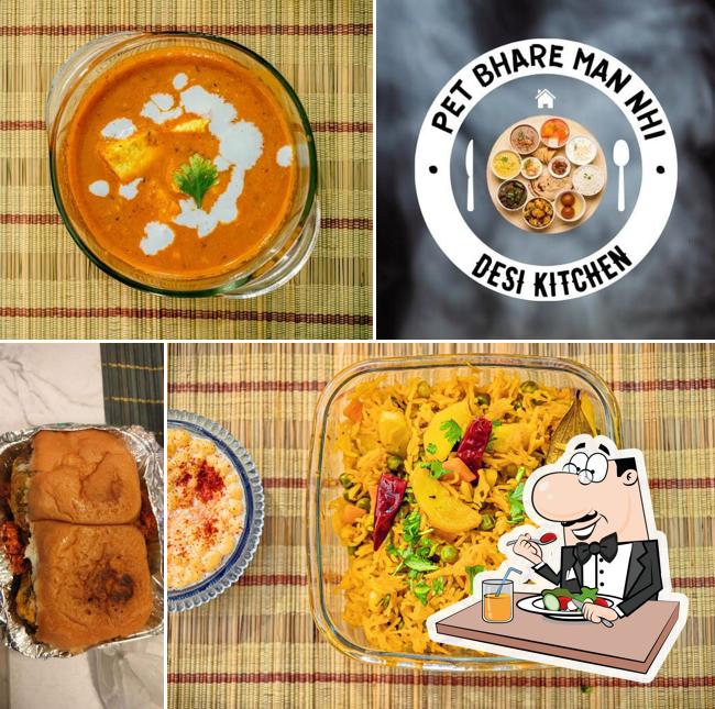 Food at Desi kitchen