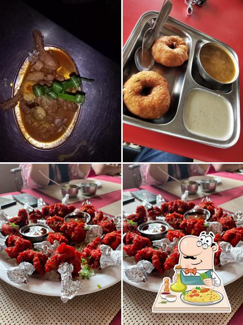 Food at Hotel Mayur Palace Family Restaurant Lodging & Bar