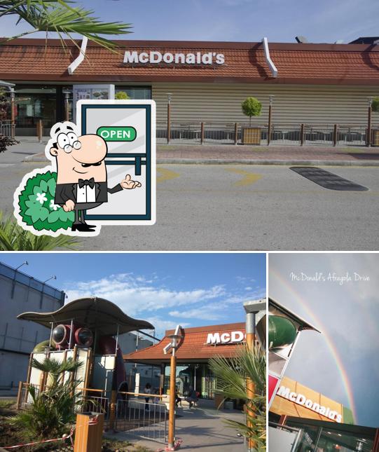 Gli esterni di McDonald's Afragola