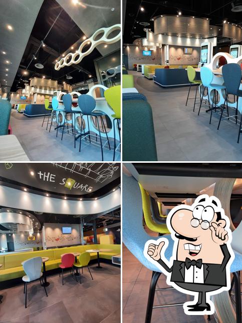Gli interni di McDonald's Restaurant Grüzemarkt