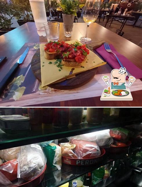 Cibo al Pizzeria la Grotta