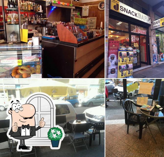 La immagine della esterno e cibo di Snack Bar Aldini