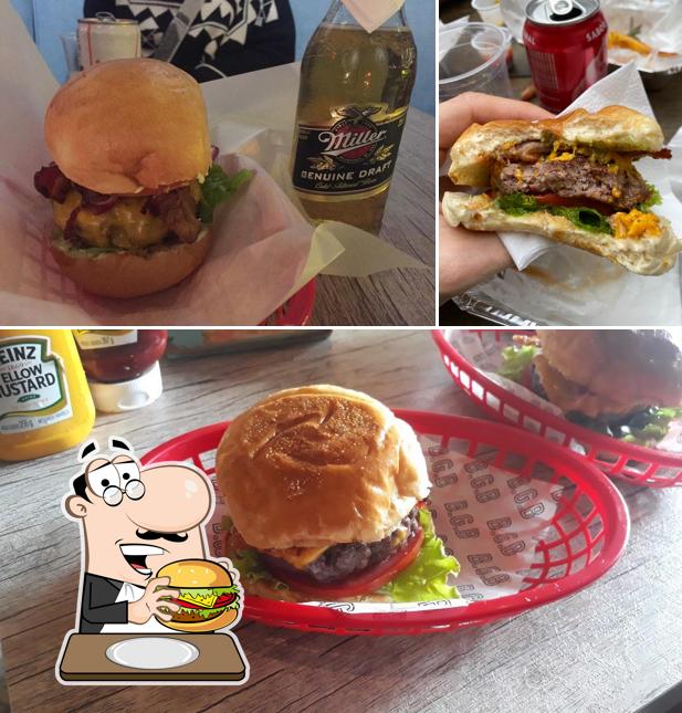 Hambúrguer em Garage Burger