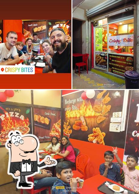 The interior of Crispy Bite