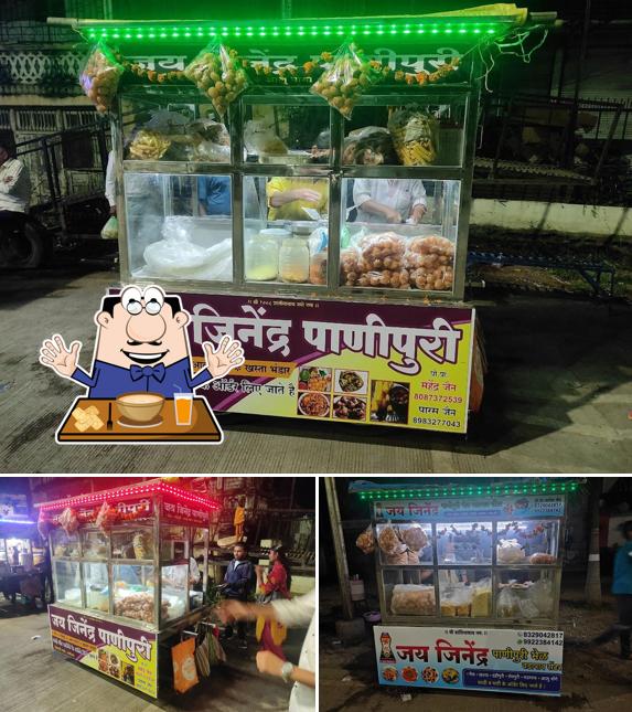 Food at Jai Jinendra Panipuri