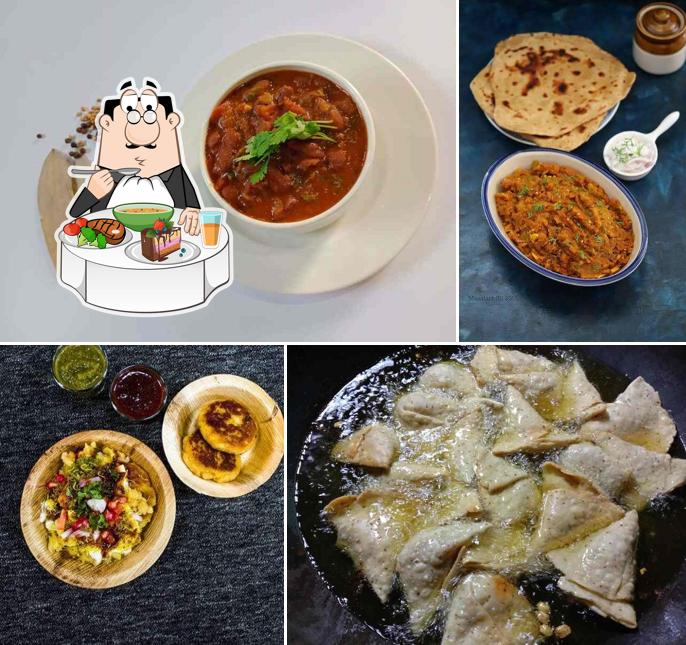 Hot and sour soup at Jay Shri Radhe Krishna