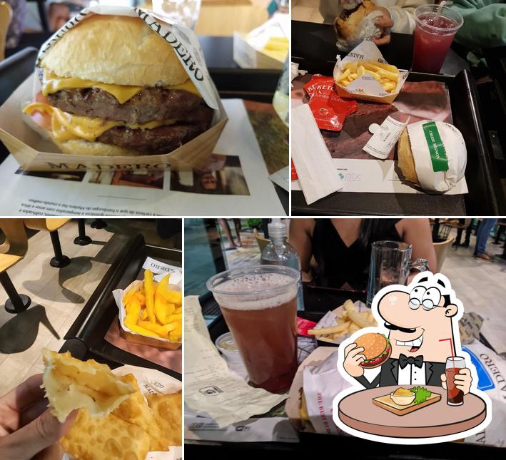 Hambúrguer em Madero Container