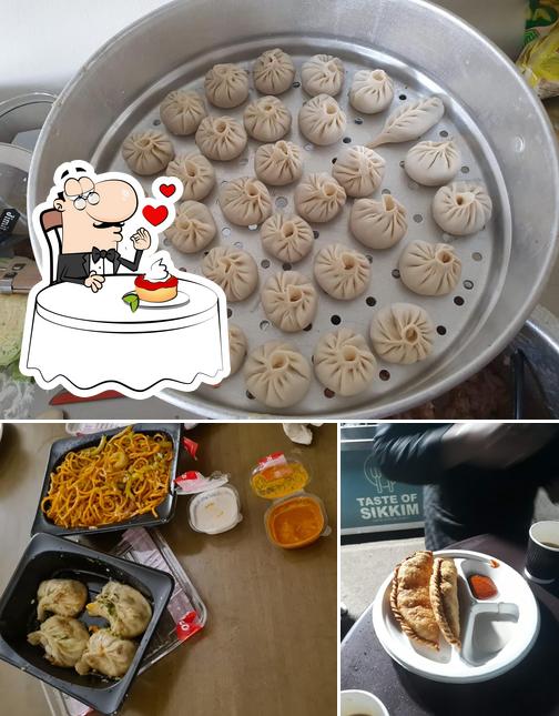 Taste of Sikkim (TOS) offers a selection of desserts