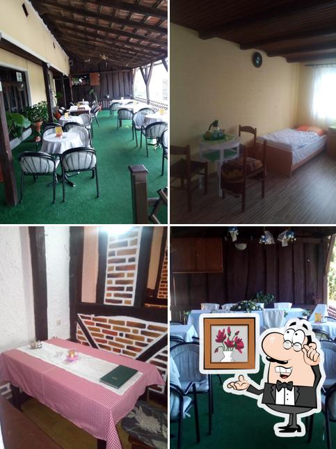 Gli interni di Restoran Varoški Bunar
