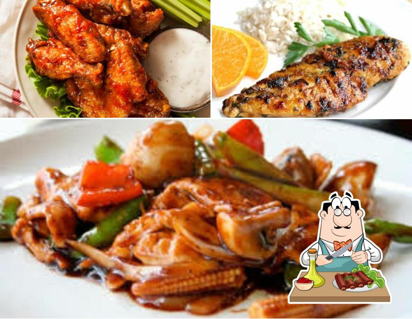 There’s a selection of options for meat lovers