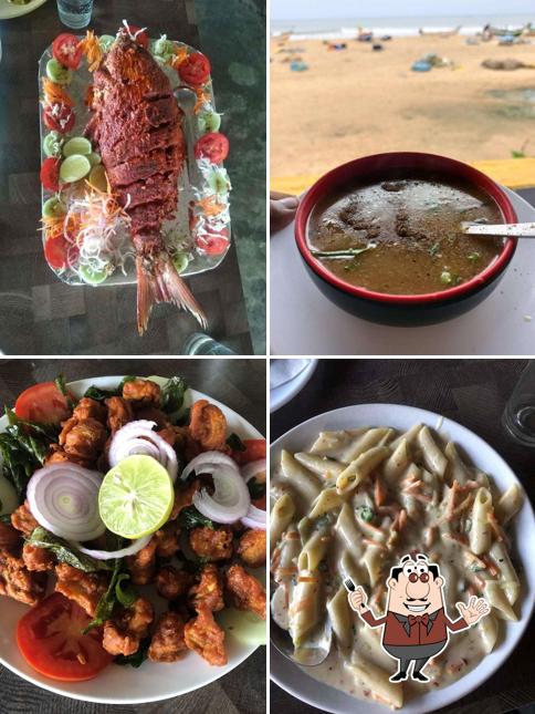 Food at Searock Restaurant