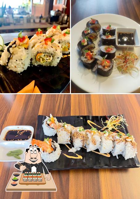 Get various sushi options