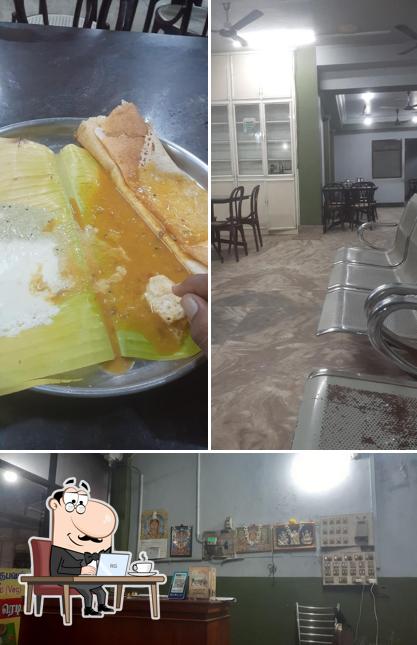 The picture of Sri Anantha Bhavan’s interior and food