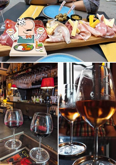 Guarda la immagine che presenta la cibo e vino di Enotequa