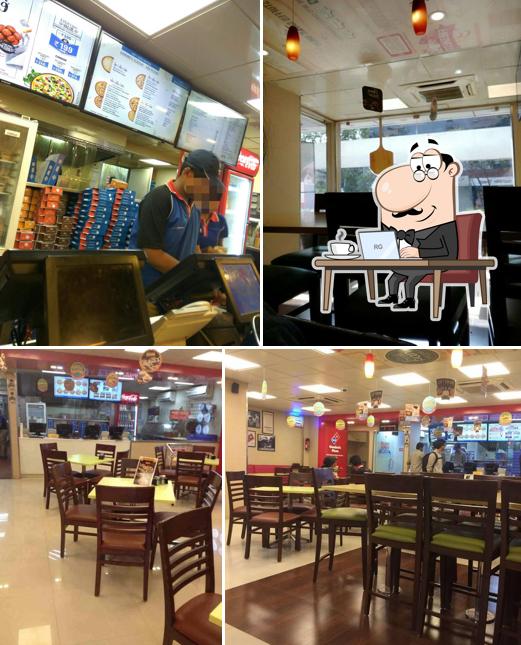 Check out how Domino's Pizza Mathikere, Bengaluru looks inside