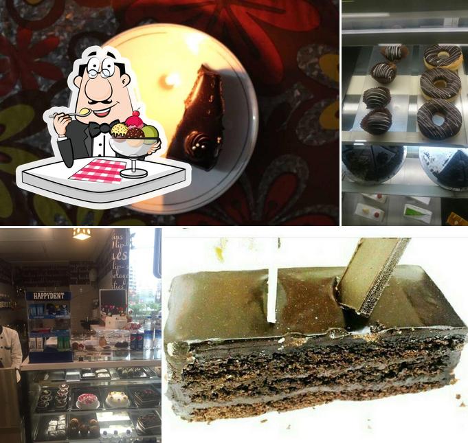 Baker Street offers a selection of desserts