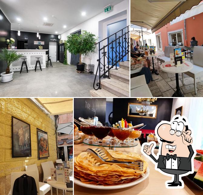 Gli interni di Cafe casablanca