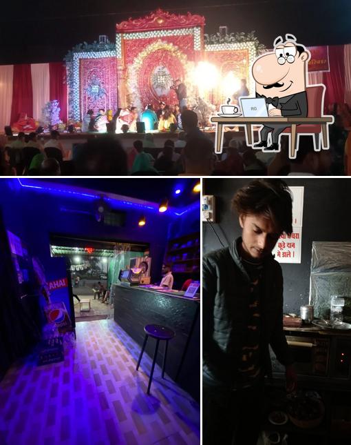 The interior of Chai Baithak