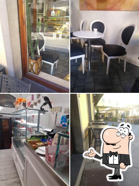 Gli interni di Cafe Le Blanc