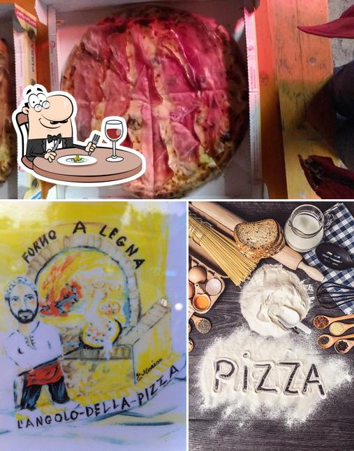 Cibo al L'angolo Della Pizza