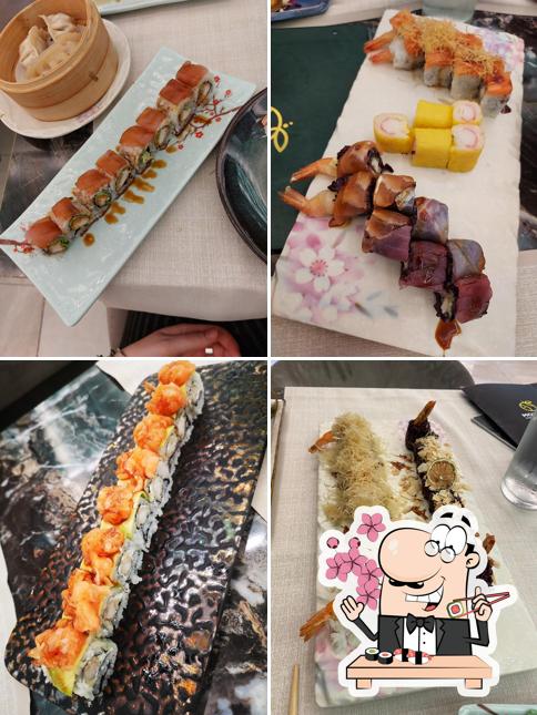 Prenditi le varie opzioni di sushi