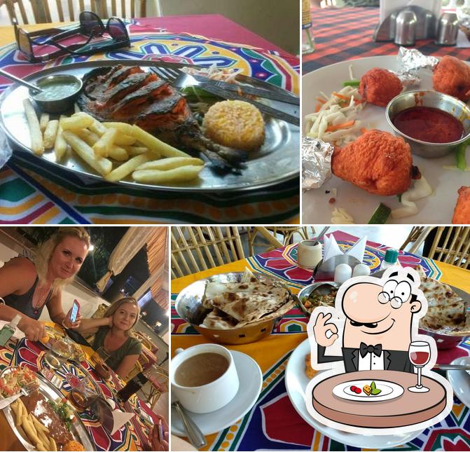 Food at Garden Villa