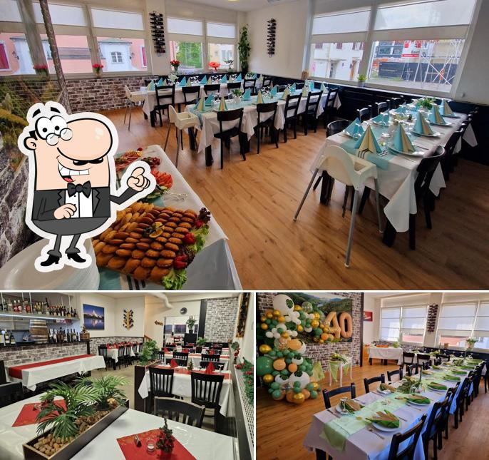 Dai un'occhiata agli interni di Restaurant Grillhaus