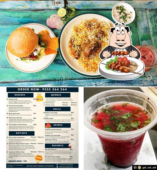 Food at Hamburg to Hyderabad