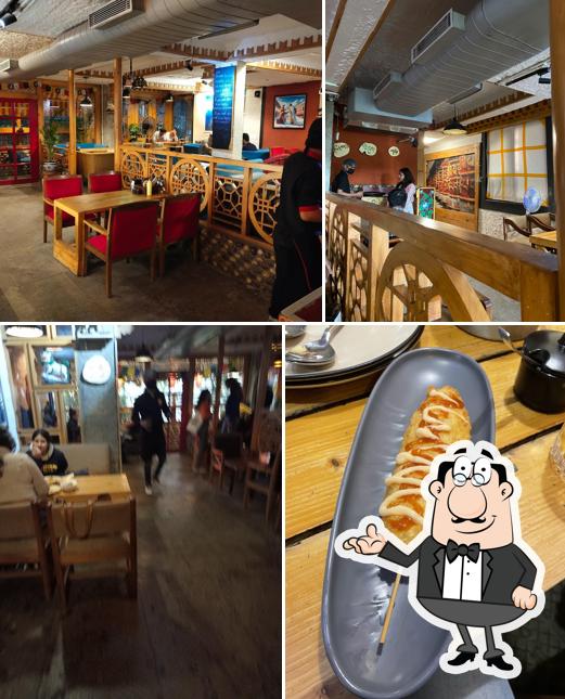 Take a seat at one of the tables at KALSANG CAFE