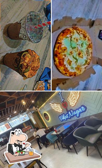 The restaurant's food and interior