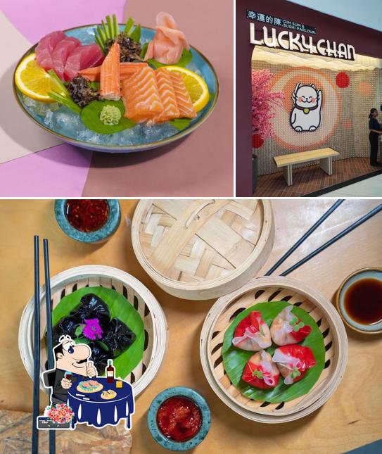 Sashimi at Lucky Chan - Dim Sum and Sushi Parlour, South Bangalore