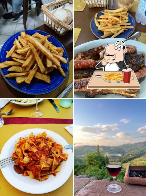 Patatine fritte al Osteria il bandito