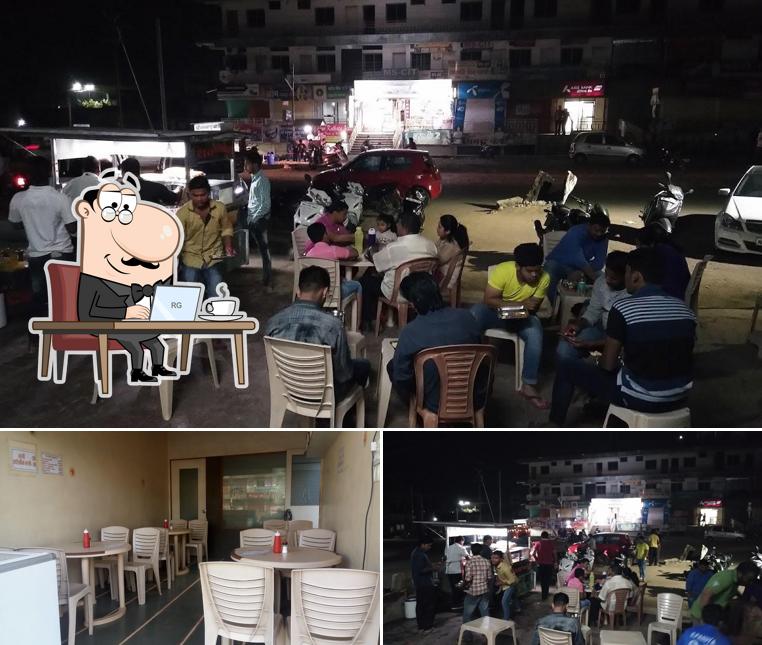 The interior of Shiv Pav Bhaji