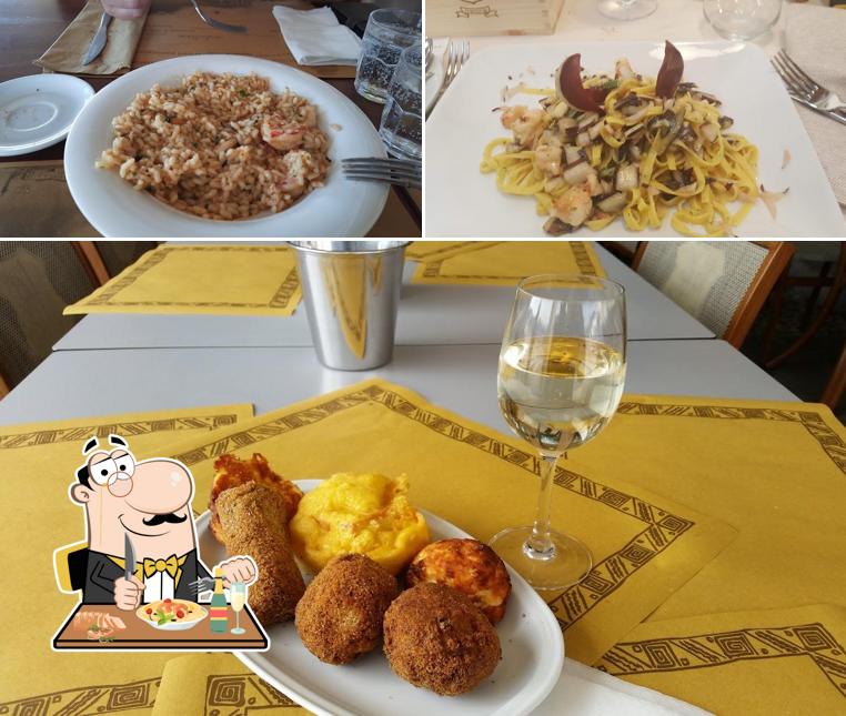 Platti al Trattoria Al Sile