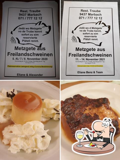 Cibo al Restaurant Traube, Marbach