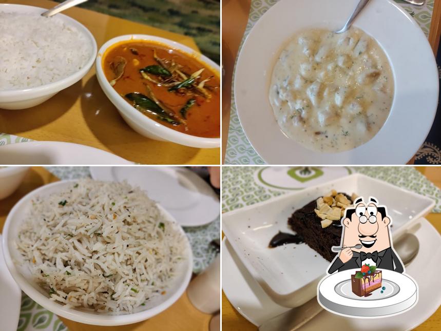 Chocolate cake at Thulsi Restaurant - Pure Vegetarian