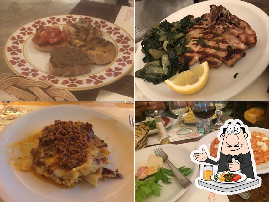 Platti al Trattoria Alfredo