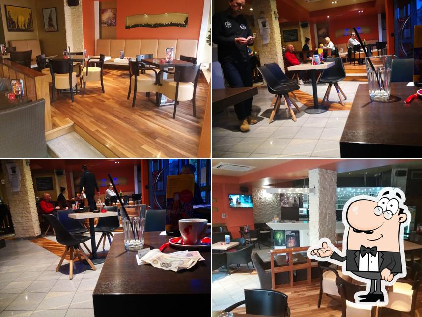 Gli interni di Caffe Bar "Ocean"