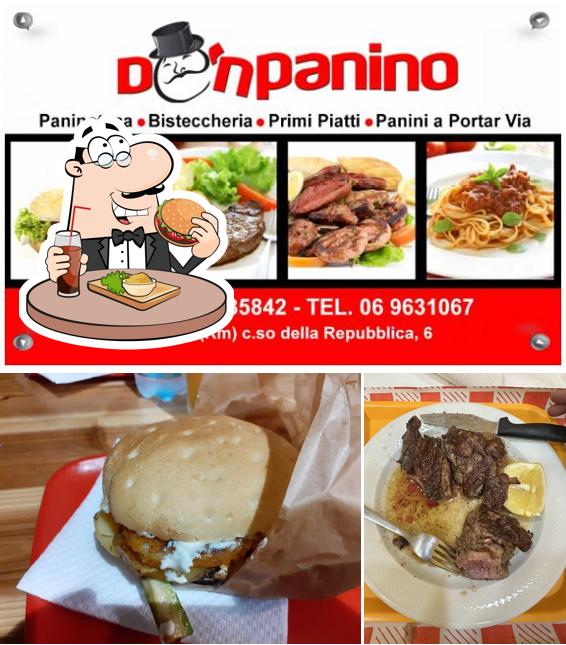Prova un hamburger a Don Panino