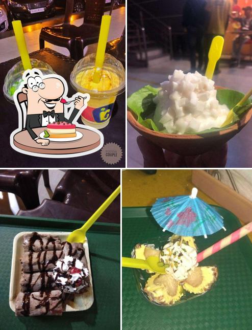 Order one of the sweet dishes